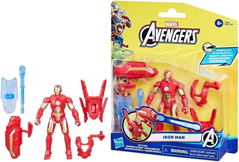 Marvel Epic Hero Series Battle Gear Железный человек Фигурка Hasbro Marvel Epic Hero Series Battle Gear Железный человек Фигурка Hasbro
