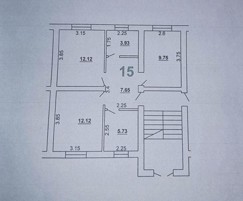 Termizda uy sotiladi. 3 xonali