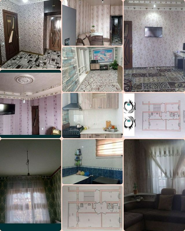 Кибрай Продаётся 3х ком/4/4. Цена 55,000 у.е Кибрай Продаётся 3х ком/4/4. Цена 55,000 у.е