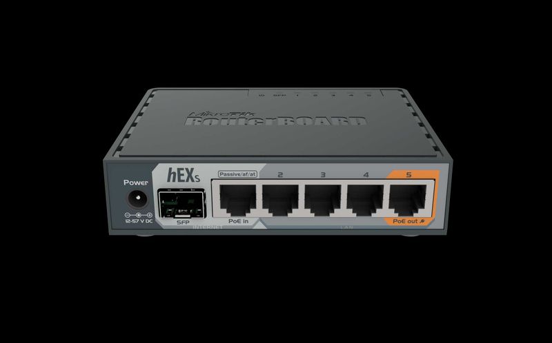Маршрутизатор MikroTik hEX S RB760iGS Маршрутизатор MikroTik hEX S RB760iGS