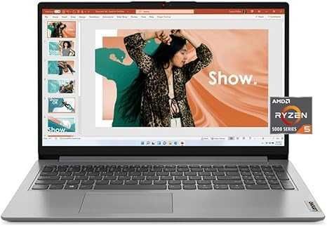 Lenovo IdeaPad 1 15 15.6" FHD IPS R5-5500U DDR4 8GB SSD 256GB