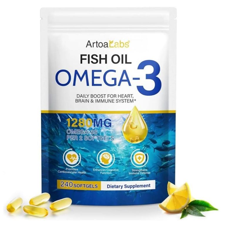 Omega 3 , 1280 mg ,240 ta softgel