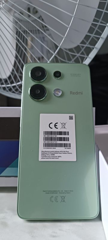Redmi Note 13 Mint Green 8GB RAM 256GB ROM Redmi Note 13 Mint Green 8GB RAM 256GB ROM