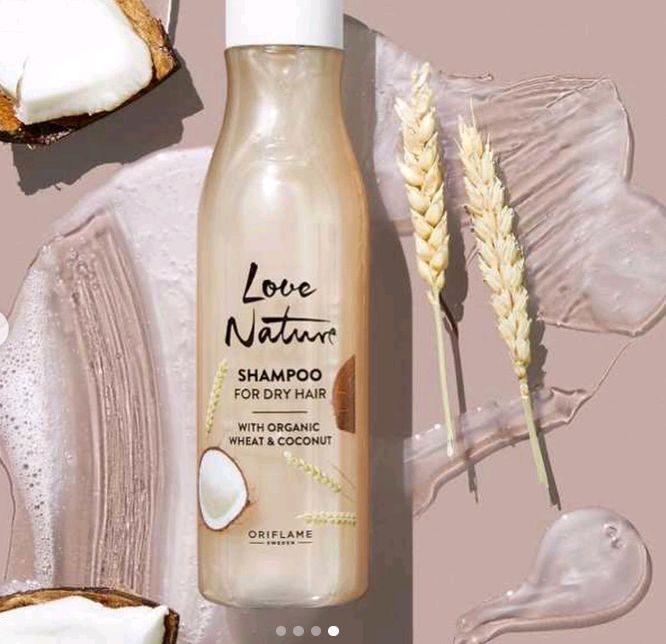 Quruq sochlar uchun shampun. Oriflame Love Nature