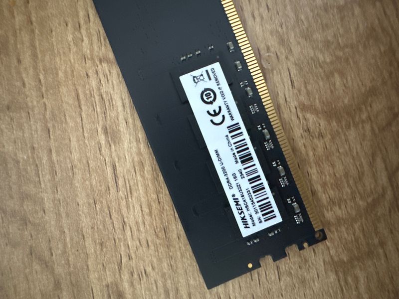 DDR4 16 gb, hiksemi 3200 u-dimm DDR4 16 gb, hiksemi 3200 u-dimm