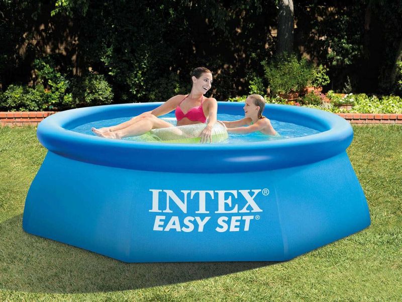 Бассейн надувной Intex Easy Set 244х61 см (28106) Бассейн надувной Intex Easy Set 244х61 см (28106)
