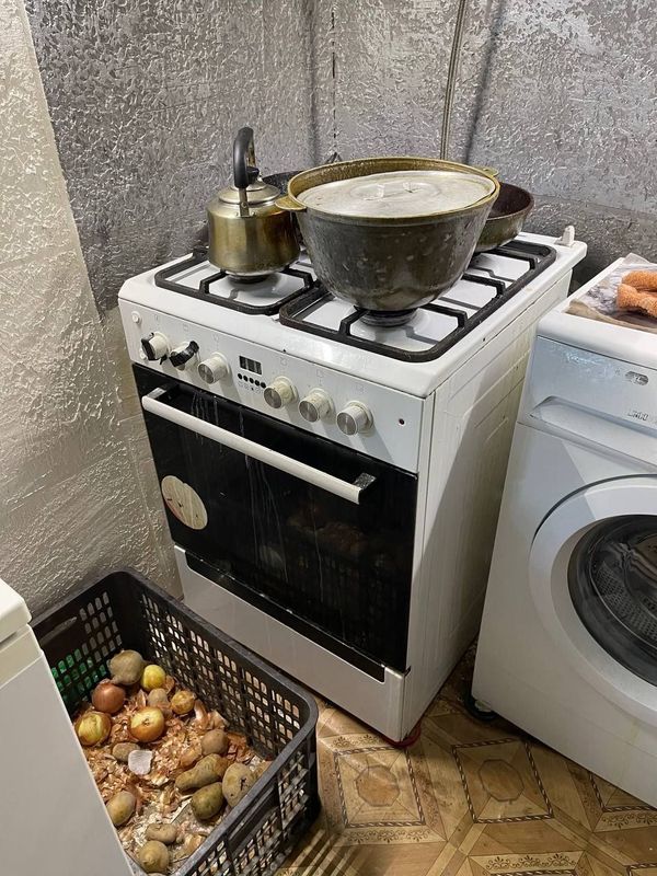 Газ плита электродуховка