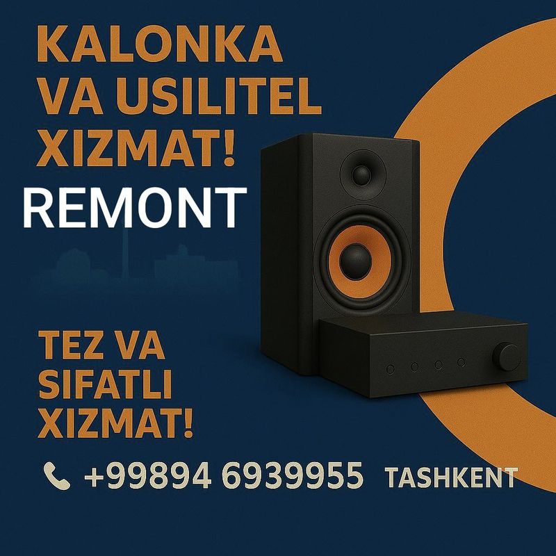 Remont usilitel va kalonka Remont usilitel va kalonka