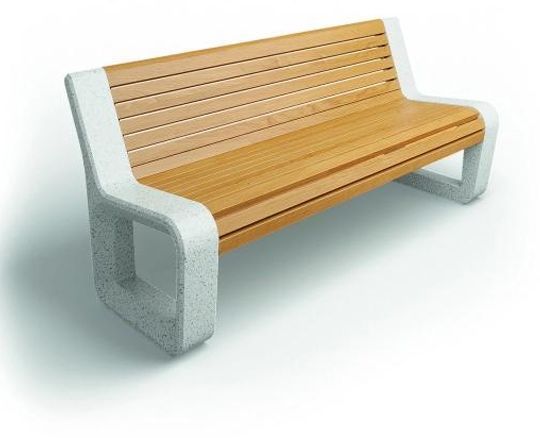 Авторская скамейка из мрамора Авторская скамейка из мрамора