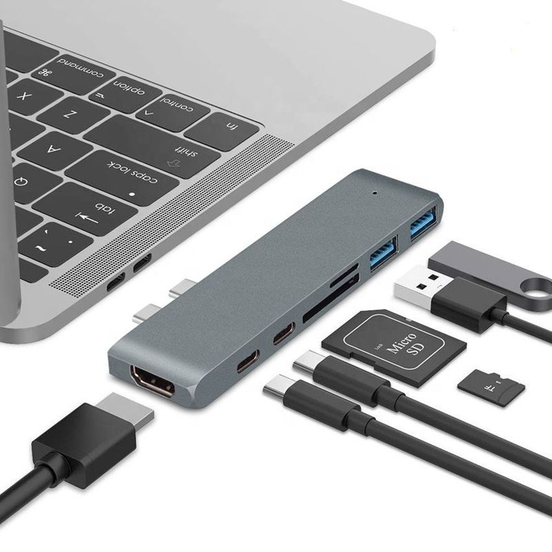 Type c , 1 ×7, usb 3.0 ,type c,hdmi,card reader, us,macbook,переходник Type c , 1 ×7, usb 3.0 ,type c,hdmi,card reader, us,macbook,переходник