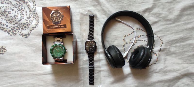 Casio soat, Rolex soat, quloqchin+zaryatka