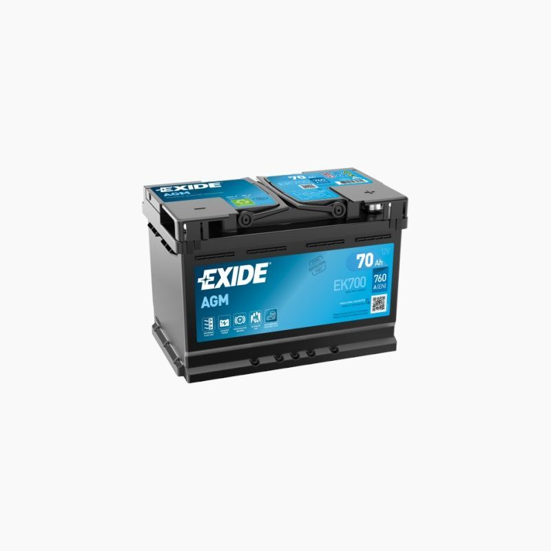 Akumlyator exide 70 74 75ah