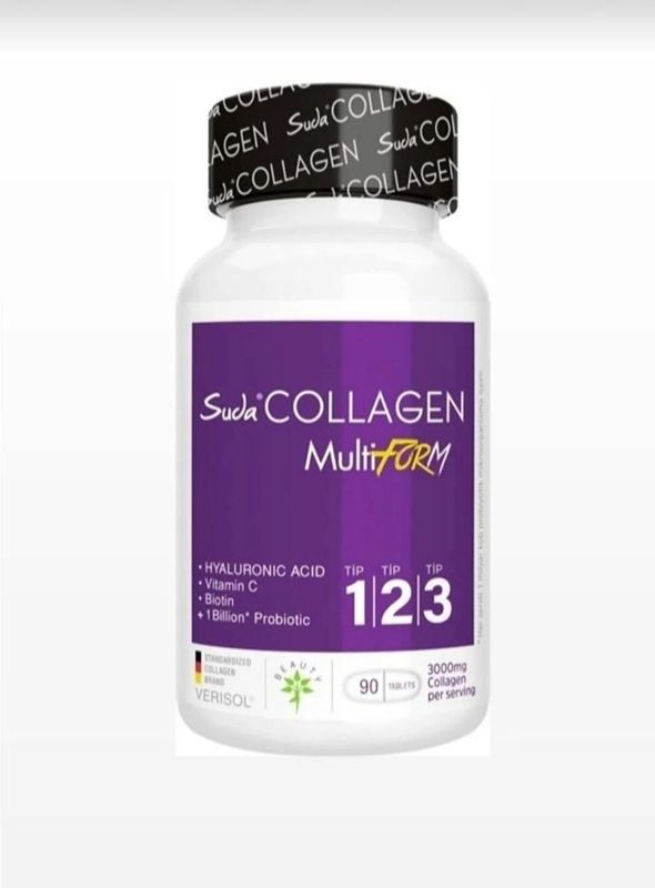 Suda collagen гиалурон, биотин, вит с, цинк,пробиотики. Коллаген 90шт