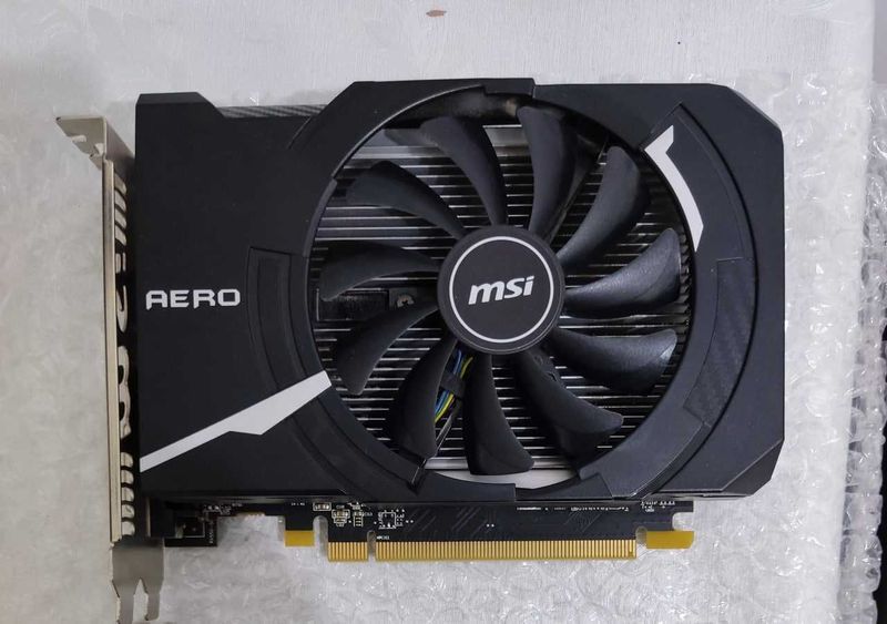 Продам MSI AERO RX 550 4gb DDR5 ITX