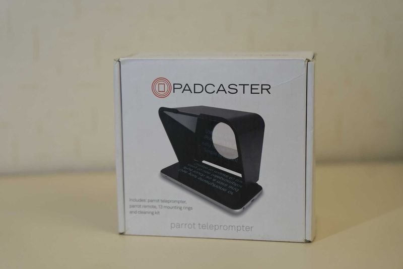 Телесуфлер PADCASTER Parrot telepromter