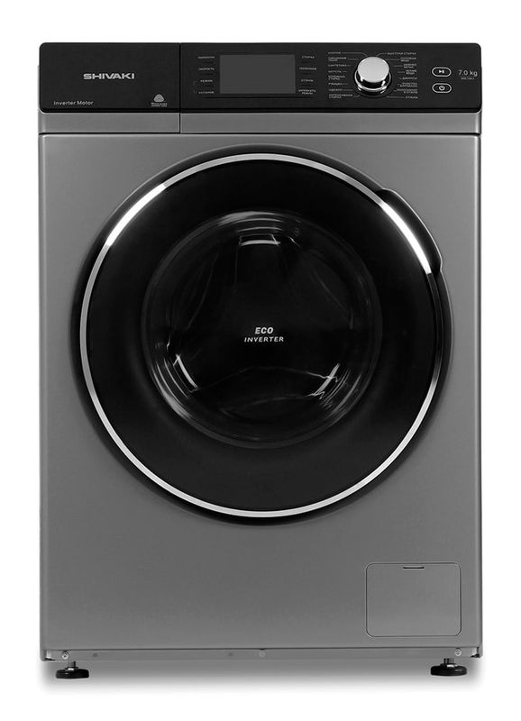 Стиральная машина Shivaki 70C124-I — Эффективная стирка и стильный серый цвет Стиральная машина Shivaki 70C124-I — Эффективная стирка и стильный серый цвет