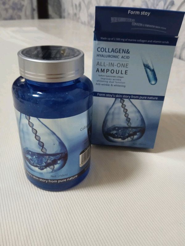 Collagen ampula yuz uchun
