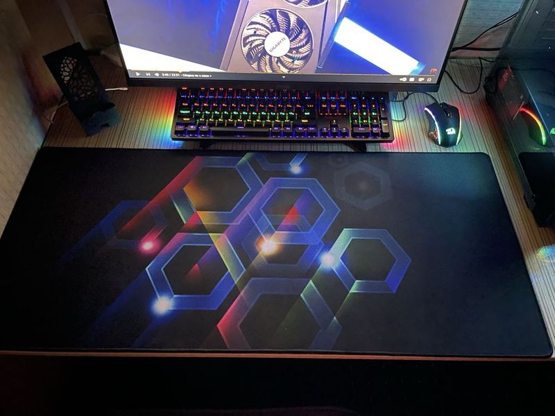 Игровой новый коврик который поможет повысить твои навыки в играх