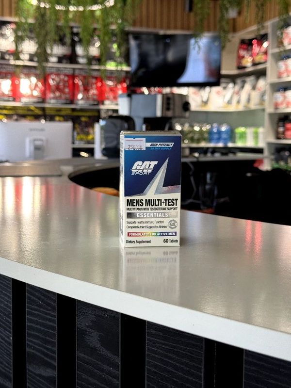 gat sport men's multi +test essentials 60 tablets для тестостерон
