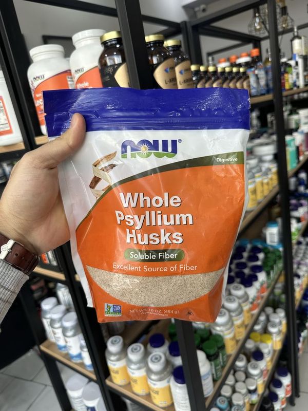 Now Whole Psyllium Husks 454 g