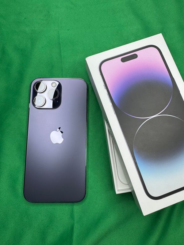 iPhone 14 ProMax 256gb Pruple Akk: 89% Kelwamiz iPhone 14 ProMax 256gb Pruple Akk: 89% Kelwamiz