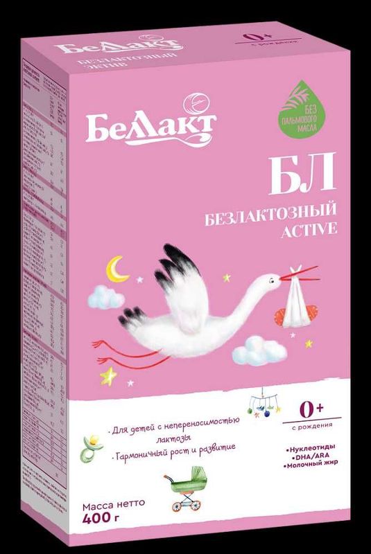 Смесь сухая молочная безлактозная «Беллакт Безлактозный Эктив» Смесь сухая молочная безлактозная «Беллакт Безлактозный Эктив»