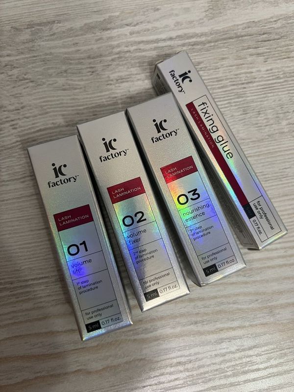 Набор для ламинирования ресниц и бровей ic factory Набор для ламинирования ресниц и бровей ic factory