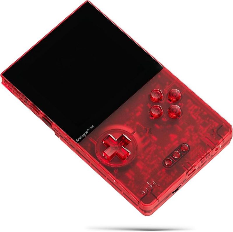 Ретро консоль Analogue Pocket Limited Transparent Red Ретро консоль Analogue Pocket Limited Transparent Red