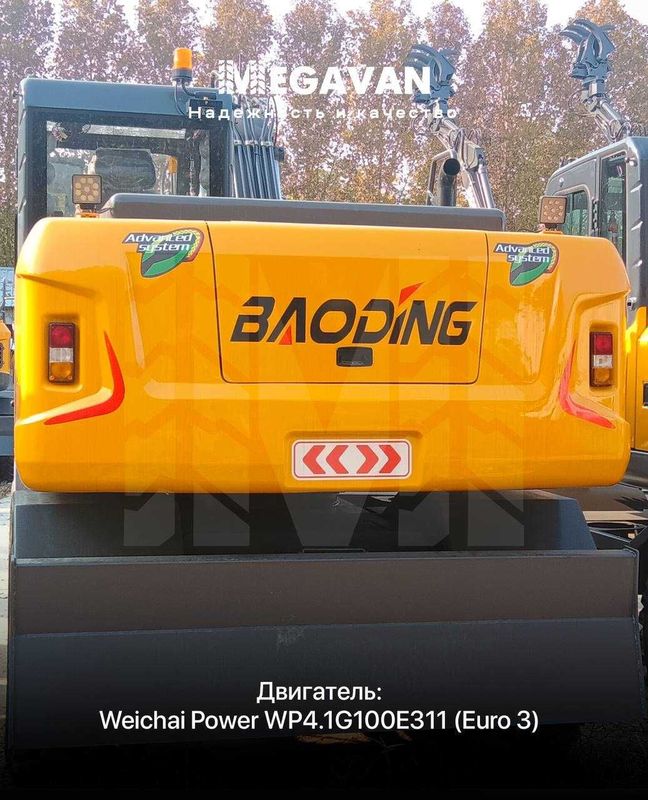 BAODING BD135W EKSKAVATOR — Kovish sig‘imi: 0.5 m³ BAODING BD135W EKSKAVATOR — Kovish sig‘imi: 0.5 m³