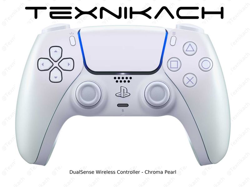 Новый • DualSense Wireless Controller - Chroma Pearl • Доставка