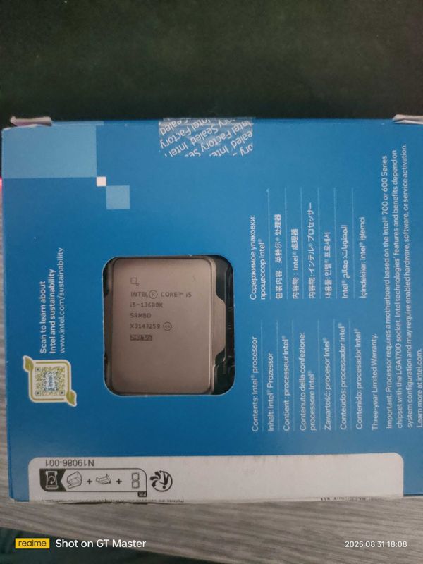 Продам процессор i5 13600k box Продам процессор i5 13600k box