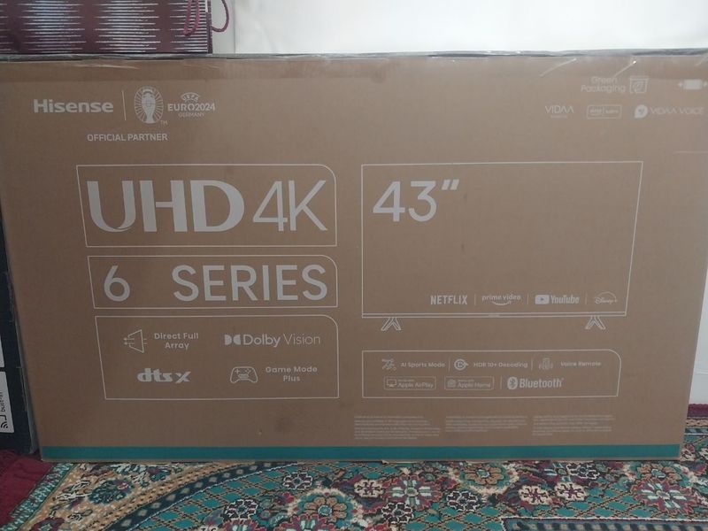 Model Hisense Televizor 43 yengi ochilmagan Model Hisense Televizor 43 yengi ochilmagan