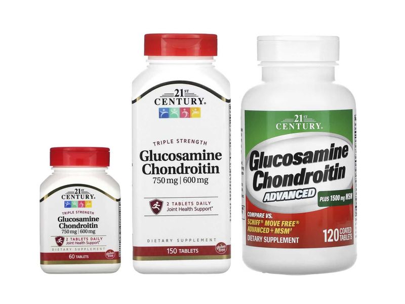 21st Century, Glucosamine Chondroitin Глюкозамин хондроитин 21st Century, Glucosamine Chondroitin Глюкозамин хондроитин
