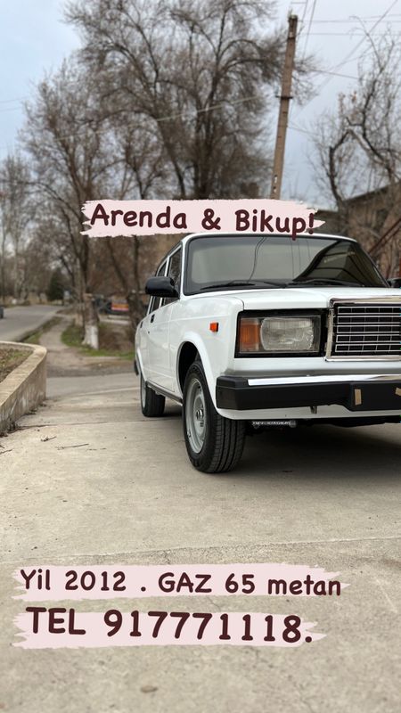 Vaz 2107 Arenda& vikup nasiya savdo bolip tolash