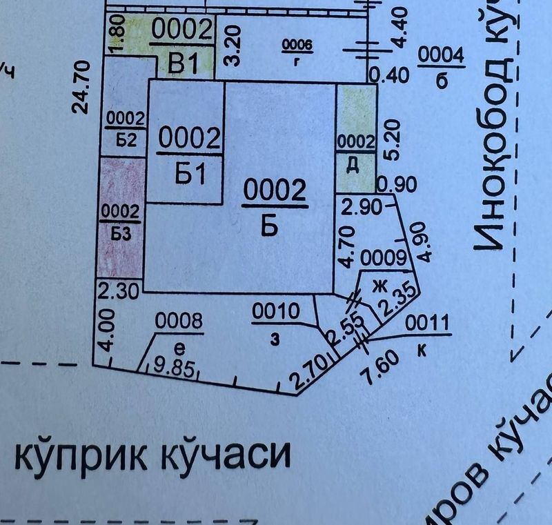 Продаётся участок по ул. Мехржон. Первая линия (Роддом 4) Продаётся участок по ул. Мехржон. Первая линия (Роддом 4)