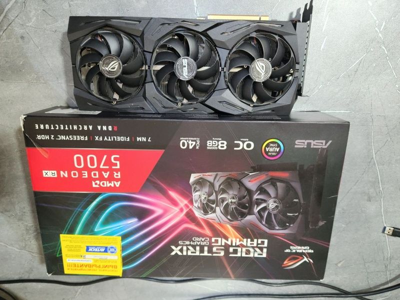 Asus Rog Strix Rx 5700 8gb 256bit Asus Rog Strix Rx 5700 8gb 256bit