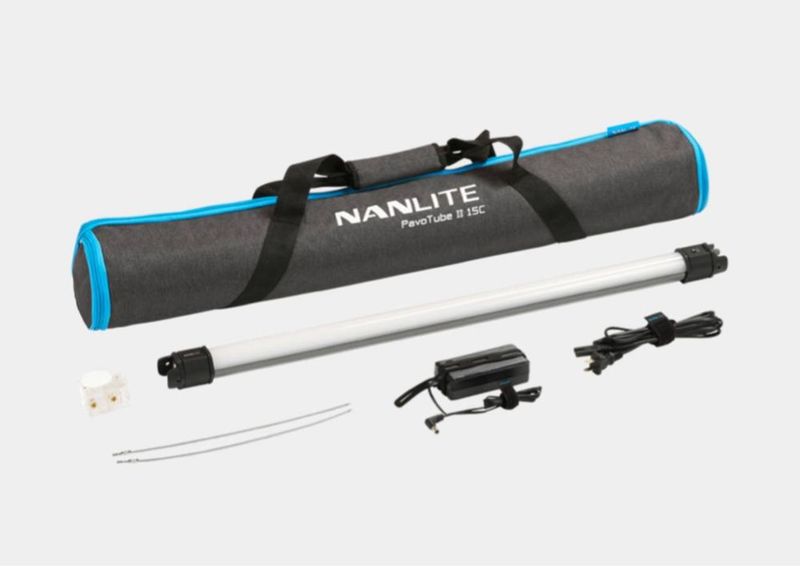 Nanlite light ko’p rangda yonadi