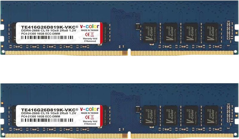 V-Color DDR4 32GB (2 x 16GB) 2666MHz (PC4-21300)