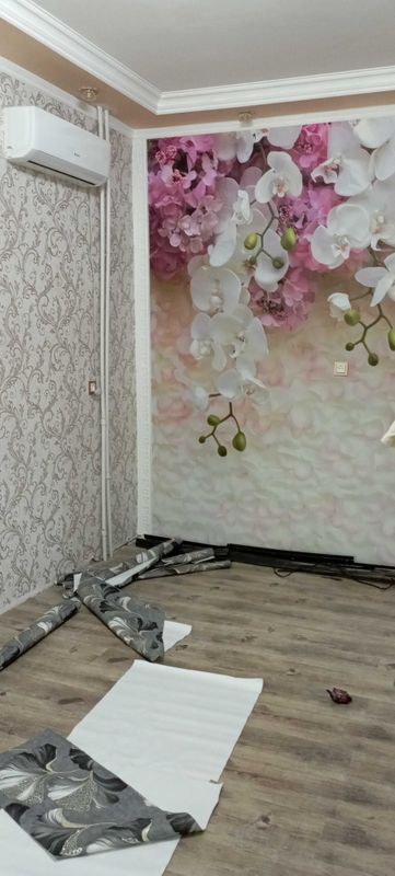 Малярка поклейка обоев Малярка поклейка обоев