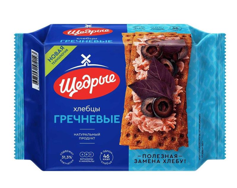 Хлебцы Щедрые — для здорового и Правильного Питания Хлебцы Щедрые — для здорового и Правильного Питания