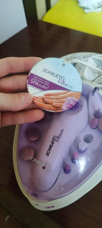 Scarlett vita spa набор для маникюра и педикюра Scarlett vita spa набор для маникюра и педикюра