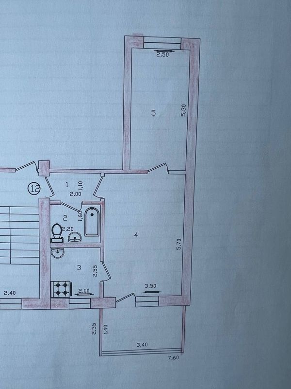 Продам квартиру, Чиланзар 1 квартал 2/4/4 балкон 2х4, орр школа 66