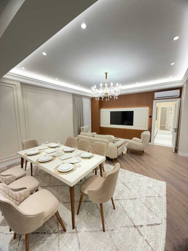 3 комнатная квартира на аренду в Tashkent city Boulevard