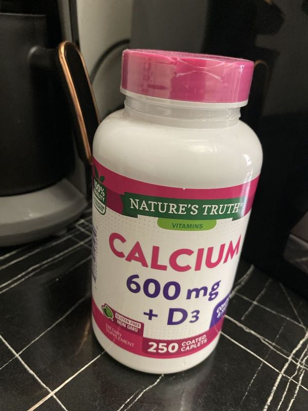 CALCIUM 600 mg + D3 250 coated caplets