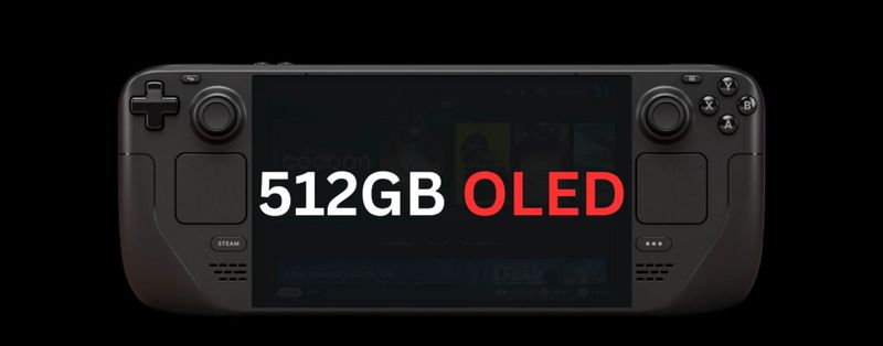 Steam Deck Oled 512gb +3 бонуса