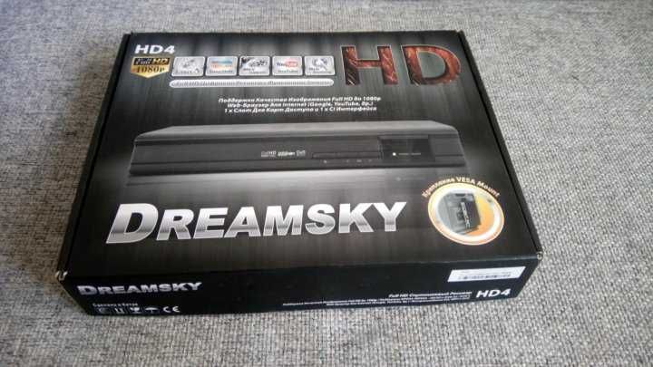 Спутниковый ресивер Dreamsky hd4+