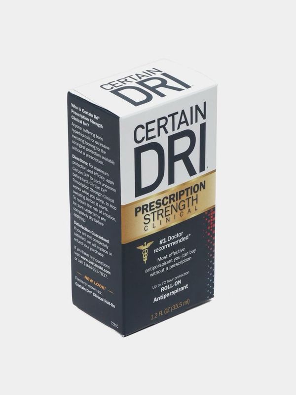 certain dri prescription strength certain dri prescription strength