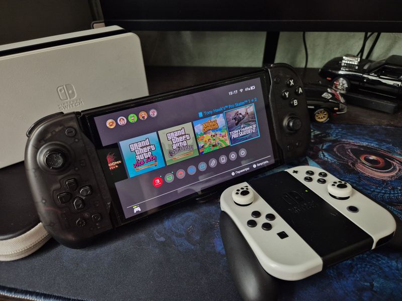 Nintendo Switch Oled 256Gb белая.