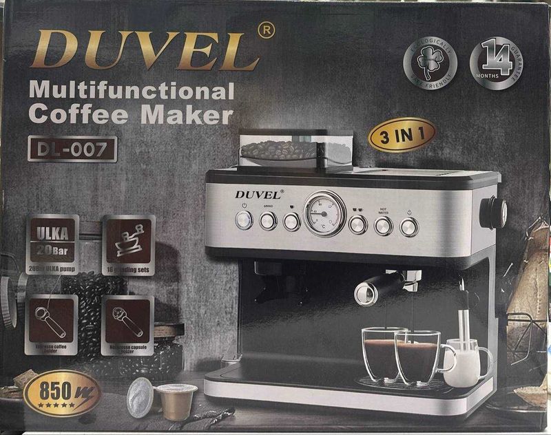Кофемашина Duvel DL-007/Duvel DL-007 professional kofemashina kv22 Кофемашина Duvel DL-007/Duvel DL-007 professional kofemashina kv22