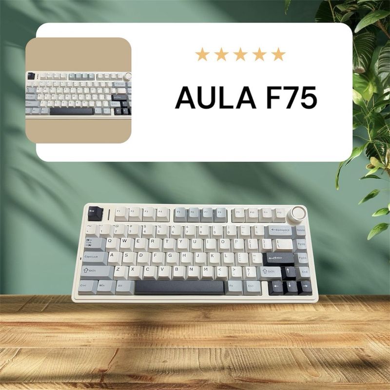 механическая клавиатура Aula f75 механическая клавиатура Aula f75